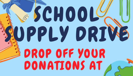 Graphic – School Supply Drive